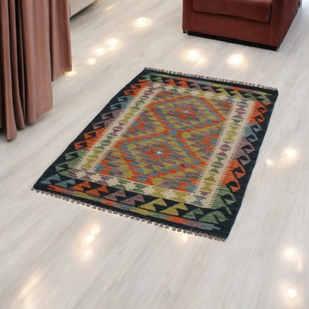 Kézi szövésű szőttes 86x127 Maimana Kilim szőnyeg