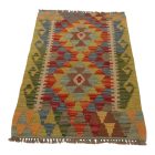 Autentikus Kilim szőnyeg 61x96 kézi szövésű etnikai Kilim