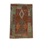 Gyapjú Kilim szőnyeg Chobi 102x152 kézi szövésű afgán Kilim