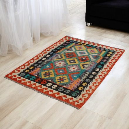 Kézi szövésű Kilim Chobi 101x150 afgán gyapjú Kilim szőnyeg