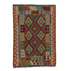 Gyapjú Kilim szőnyeg Chobi 106x151 kézi szövésű afgán Kilim