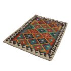 Etnikai Kilim szőnyeg Chobi 103x145 kézi szövésű szőttes szőnyeg