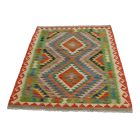 Afgán Kilim szőnyeg Chobi 110x161 etnikai kézi szövésű Kilim