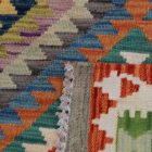 Afgán Kilim szőnyeg Chobi 110x161 etnikai kézi szövésű Kilim