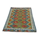 Gyapjú Kilim szőnyeg Chobi 99x150 kézi szövésű afgán Kilim