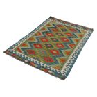 Gyapjú Kilim szőnyeg Chobi 99x150 kézi szövésű afgán Kilim