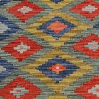 Gyapjú Kilim szőnyeg Chobi 99x150 kézi szövésű afgán Kilim