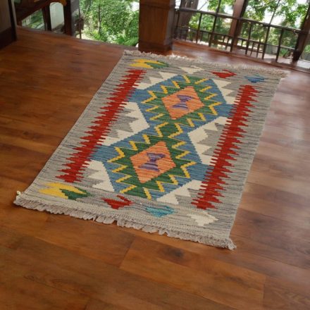 Etnikai Kilim szőnyeg Chobi 60x92 kézi szövésű szőttes szőnyeg