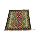 Gyapjú Kilim szőnyeg Chobi 60x92 kézi szövésű afgán Kilim