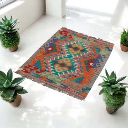 Kézi szövésű szőttes 64x93 Maimana Kilim szőnyeg