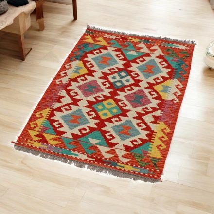 Chobi Kilim szőnyeg 62x98 kézi szövésű gyapjú kelim