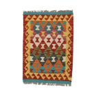 Gyapjú Kilim szőnyeg Chobi 60x92 kézi szövésű afgán Kilim