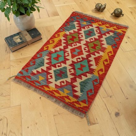 Etnikai Kilim szőnyeg Chobi 60x100 autentikus afgán Kilim