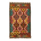 Gyapjú Kilim szőnyeg 59x92 kézi szövésű Kilim