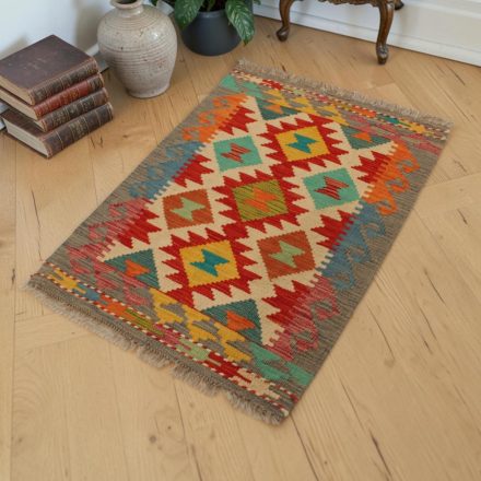 Chobi Kilim szőnyeg 62x87 autentikus afgán Kilim
