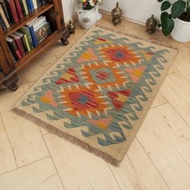 Maimana Kilim szőnyeg 67x89 kézi szövésű Kilim