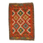 Kézi szövésű autentikus Kilim szőnyeg 61x84 afgán etnikai Kilim