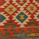 Kézi szövésű autentikus Kilim szőnyeg 61x84 afgán etnikai Kilim