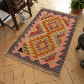 Gyapjú Kilim szőnyeg 59x92 kézi szövésű gyapjú Kilim