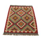 Maimana Kilim szőnyeg 68x89 afgán gyapjú Kilim