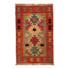 Autentikus Kilim szőnyeg Chobi 59x90 kézi szövésű etnikai Kilim
