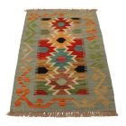 Gyapjú Kilim szőnyeg 59x91 autentikus afgán Kilim