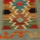 Gyapjú Kilim szőnyeg 59x91 autentikus afgán Kilim