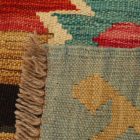 Gyapjú Kilim szőnyeg 59x91 autentikus afgán Kilim