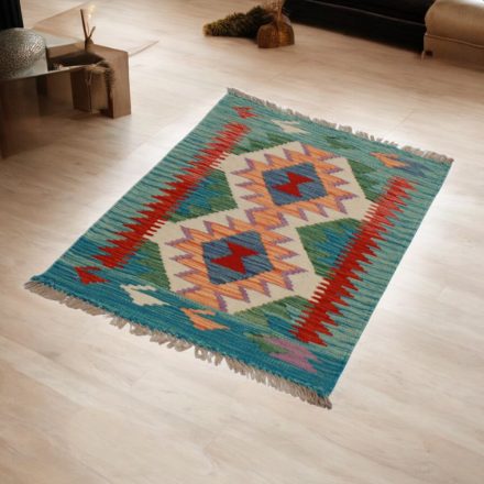 Afgán Kilim Chobi 60x91 kézzel szövött Kilim szőnyeg