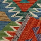 Maimana Kilim szőnyeg 61x89 afgán kézi szövésű Kilim