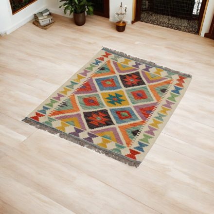 Etnikai Kilim szőnyeg Chobi 67x87 kézi szövésű szőttes szőnyeg