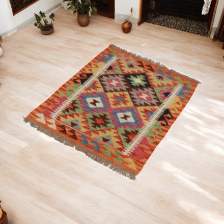 Maimana Kilim szőnyeg 59x96 afgán kézi szövésű Kilim