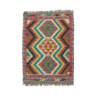 Gyapjú Kilim szőnyeg Chobi 70x97 kézi szövésű afgán Kilim