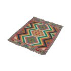 Gyapjú Kilim szőnyeg Chobi 70x97 kézi szövésű afgán Kilim