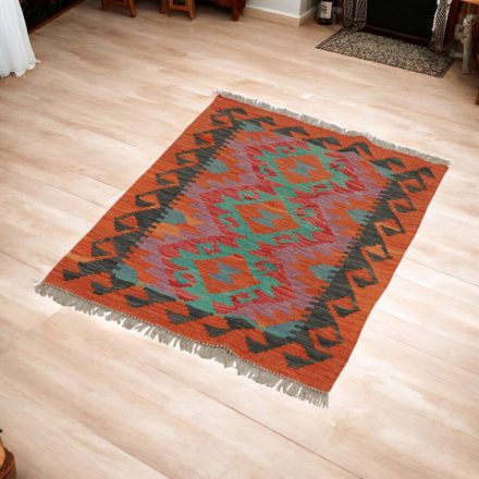 Etnikai Kilim szőnyeg Chobi 58x86 kézi szövésű szőttes szőnyeg