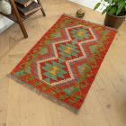 Gyapjú Kilim szőnyeg 59x89 kézi szövésű etnikai Kilim