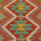 Gyapjú Kilim szőnyeg 59x89 kézi szövésű etnikai Kilim