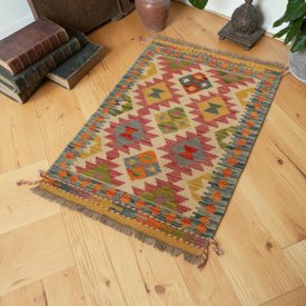 Kilim szőnyeg Chobi 61x96 afgán gyapjú Kilim