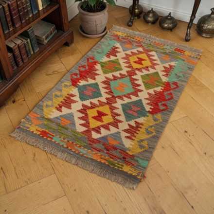 Gyapjú Kilim szőnyeg 62x86 afgán gyapjú Kilim