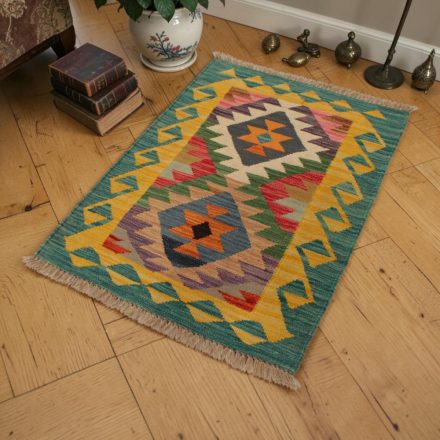 Etnikai Kilim szőnyeg Chobi 60x86 kézi szövésű Kilim