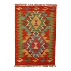 Autentikus Kilim szőnyeg 60x92 kézi szövésű afgán Kilim