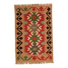 Maimana Kilim szőnyeg 61x92 afgán gyapjú Kilim