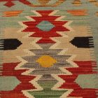 Afgán Kilim szőnyeg Chobi 59x90 kézi szövésű gyapjú Kilim