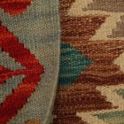Afgán Kilim szőnyeg Chobi 59x90 kézi szövésű gyapjú Kilim