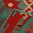 Gyapjú Kilim szőnyeg 63x90 kézi szövésű afgán Kilim