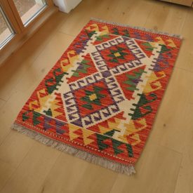 Afgán Kilim szőnyeg Chobi 63x81 autentikus afgán Kilim