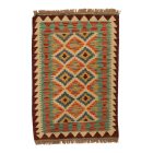 Etnikai Kilim szőnyeg Chobi 63x90 kézi szövésű gyapjú Kilim