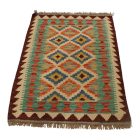 Etnikai Kilim szőnyeg Chobi 63x90 kézi szövésű gyapjú Kilim