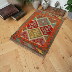 Autentikus Kilim szőnyeg 59x86 kézi szövésű Kilim