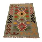 Afgán Kilim szőnyeg Chobi 65x92 kézi szövésű etnikai Kilim